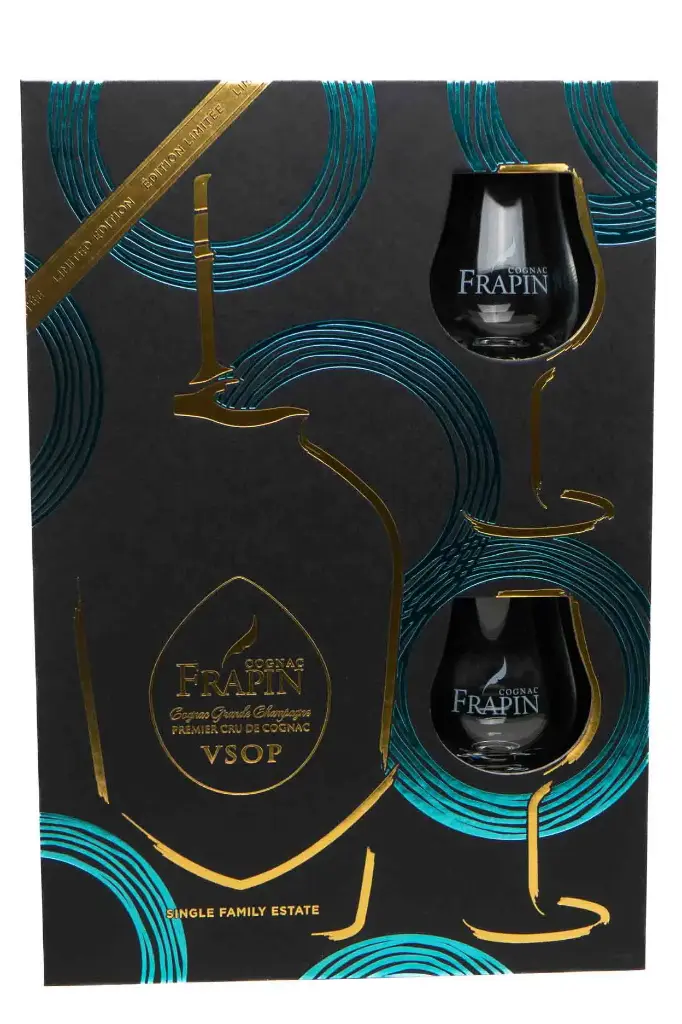 Frapin VSOP Giftbox 2 verres - 40°