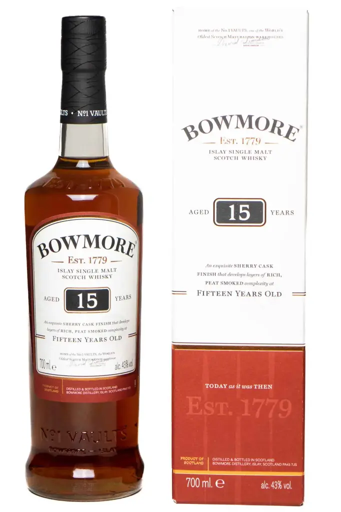 Bowmore 15 ans - 43°