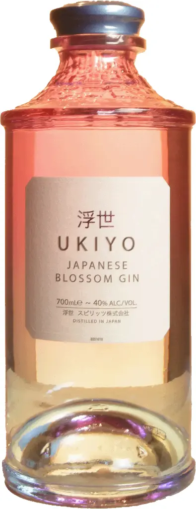 Ukiyo Japanese Blossom Gin - 40°