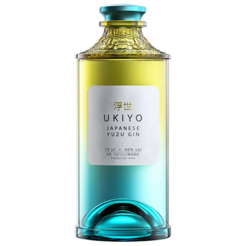 Ukiyo Japanese Yuzu Citrus Gin - 40°
