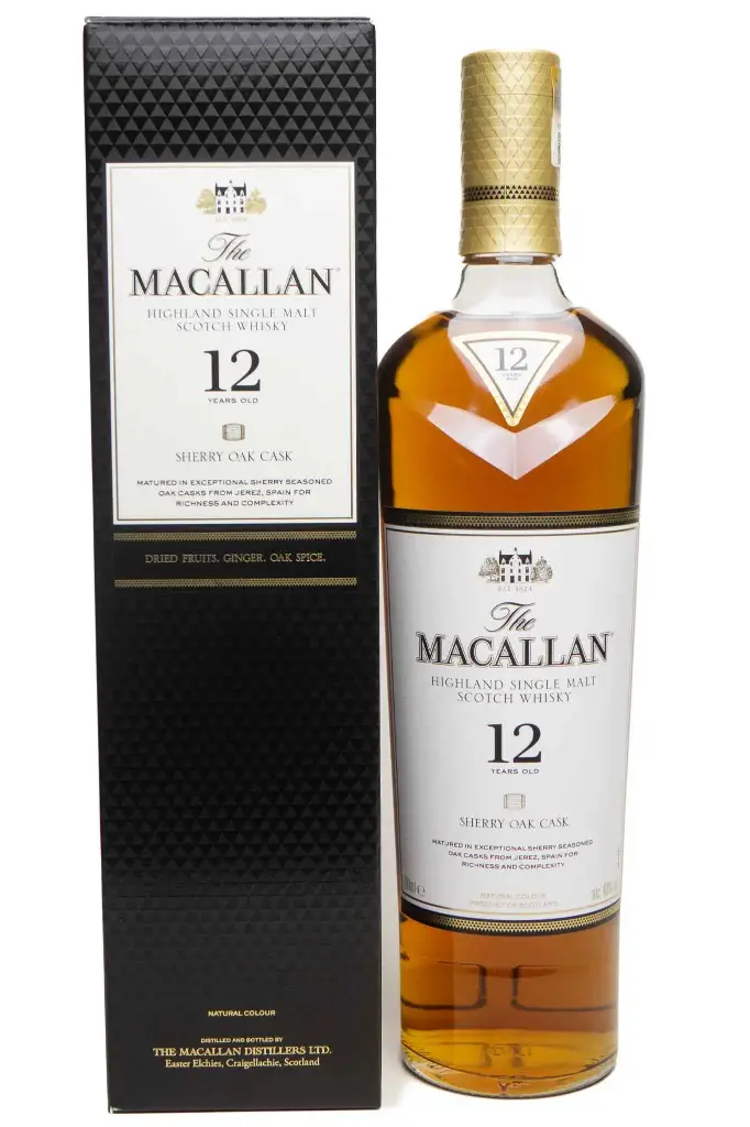 Macallan 12 ans Sherry Oak Cask - 40°