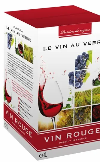 BIB Cubi Rouge Cellier du Parc