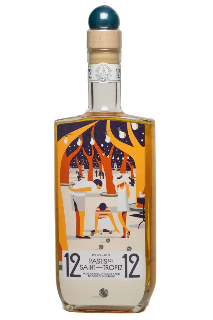 Pastis 1212 de Saint-Tropez - 45°