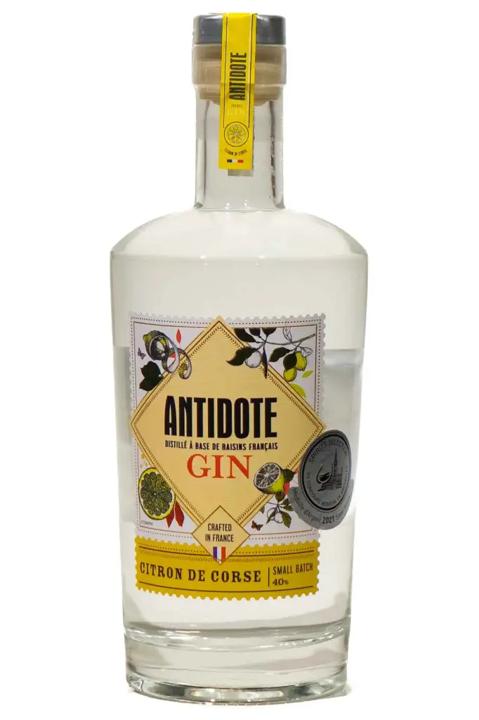 Antidote Gin Citron de Corse - 40°