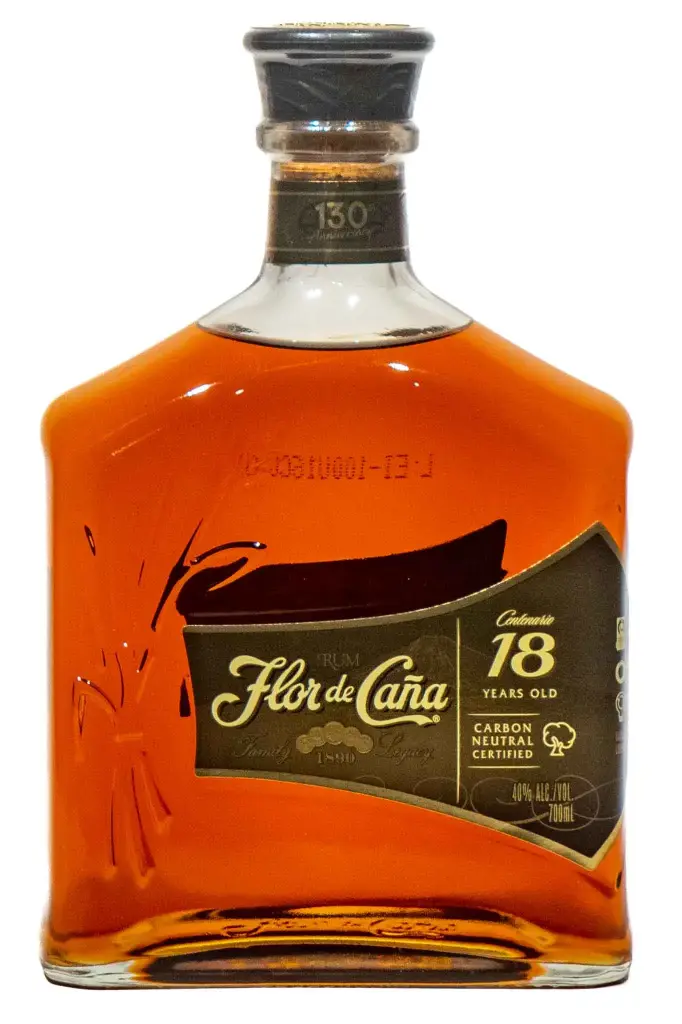 Flor de Cana 18 ans Cent. Gold - 40°