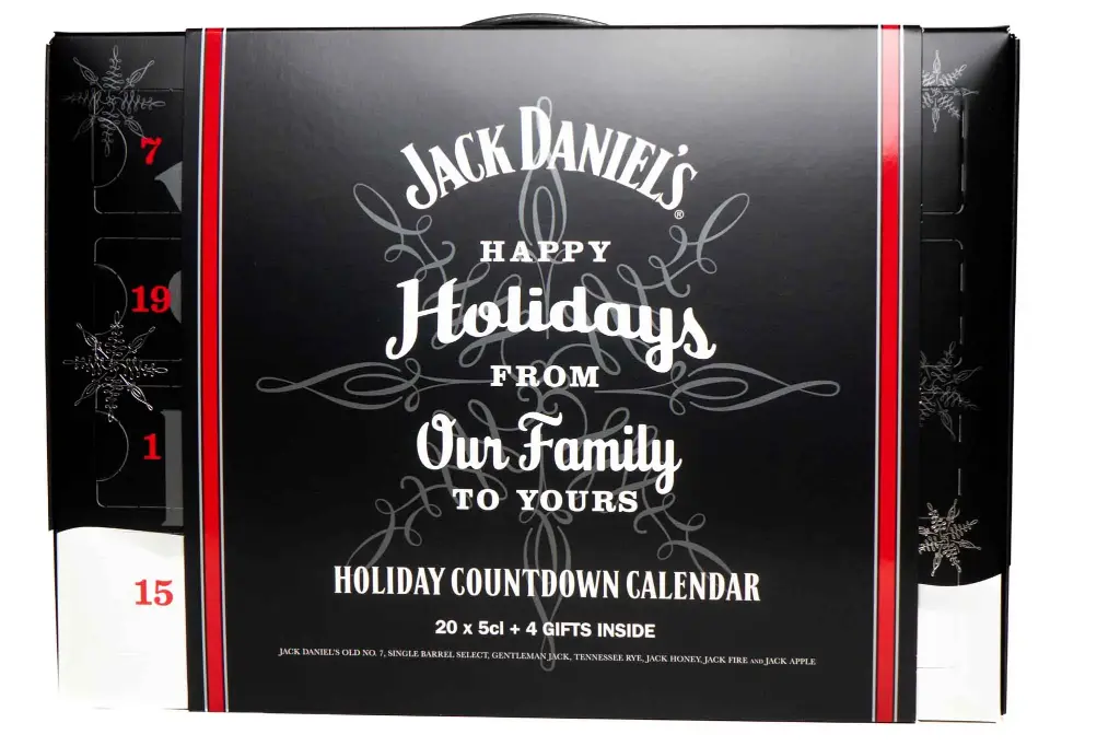 Jack Daniel's Xmas Calendar + 4 verres
