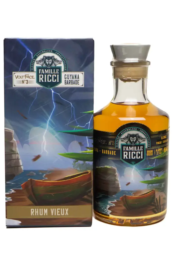 Voltface 3 Guyana-Barbados - Famille Ricci - 64,50°