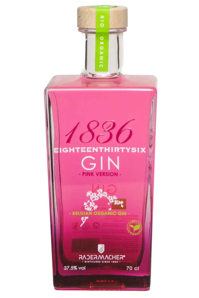 1836 Belgian Organic Pink Gin - 37,5°