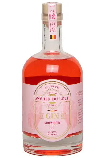 [301829] Moulin du Loup Gin Strawberry - 40°
