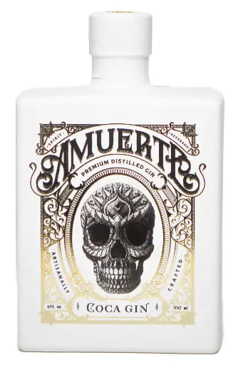 [300186] Amuerte Coca Leaf White Edition - 43°