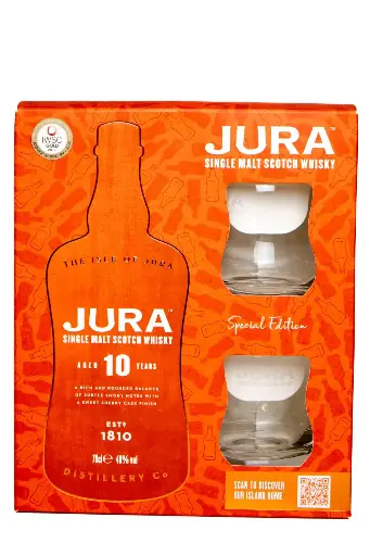 [325601] Jura 10 ans + 2 verres - 40°