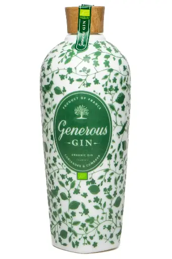 [301326] Generous Gin Organic Vert - 44°