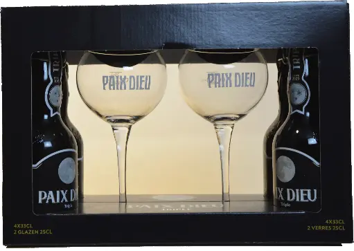 [95685] Coffret Paix Dieu + 2 verres